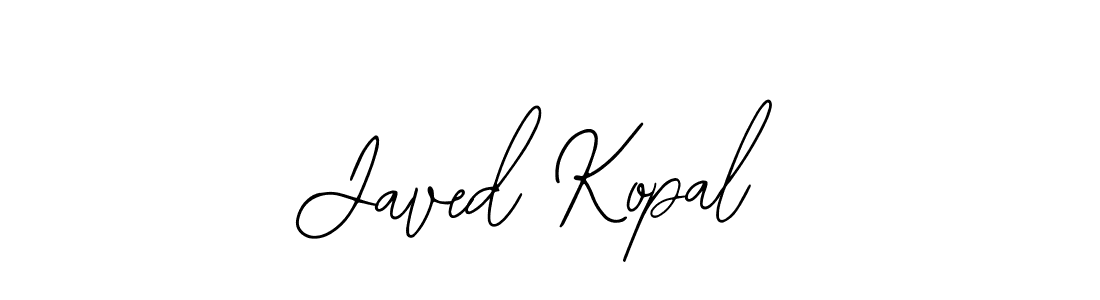 Design your own signature with our free online signature maker. With this signature software, you can create a handwritten (Bearetta-2O07w) signature for name Javed Kopal. Javed Kopal signature style 12 images and pictures png