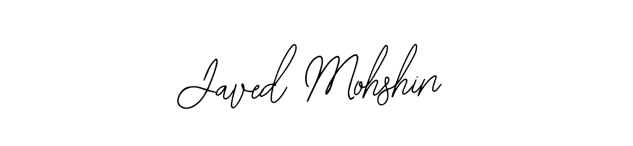 How to make Javed Mohshin name signature. Use Bearetta-2O07w style for creating short signs online. This is the latest handwritten sign. Javed Mohshin signature style 12 images and pictures png