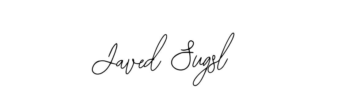How to make Javed Sugsl signature? Bearetta-2O07w is a professional autograph style. Create handwritten signature for Javed Sugsl name. Javed Sugsl signature style 12 images and pictures png
