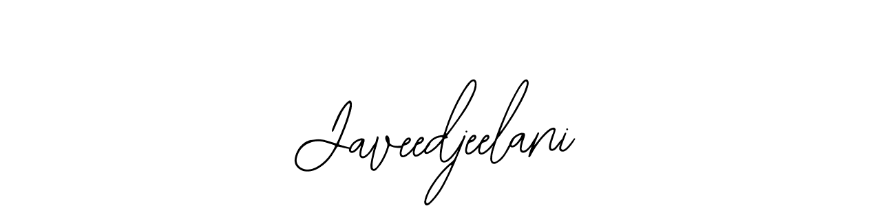 Design your own signature with our free online signature maker. With this signature software, you can create a handwritten (Bearetta-2O07w) signature for name Javeedjeelani. Javeedjeelani signature style 12 images and pictures png