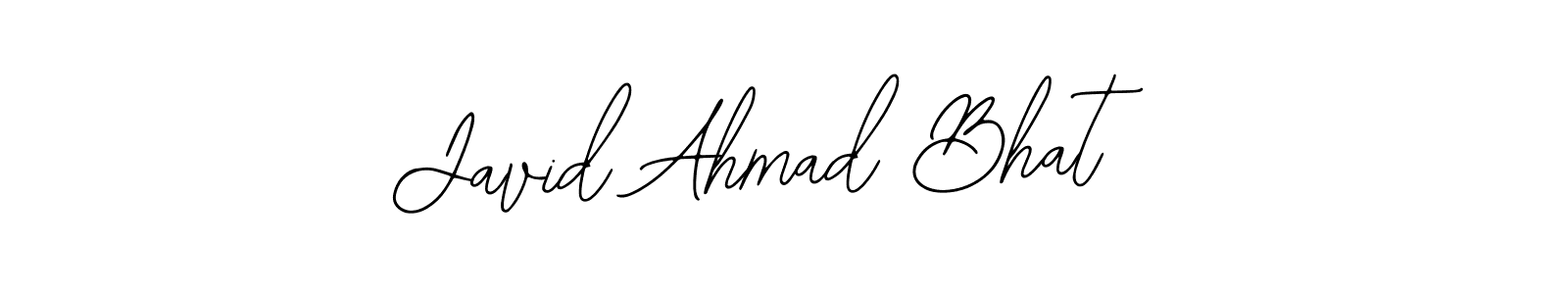 You should practise on your own different ways (Bearetta-2O07w) to write your name (Javid Ahmad Bhat) in signature. don't let someone else do it for you. Javid Ahmad Bhat signature style 12 images and pictures png