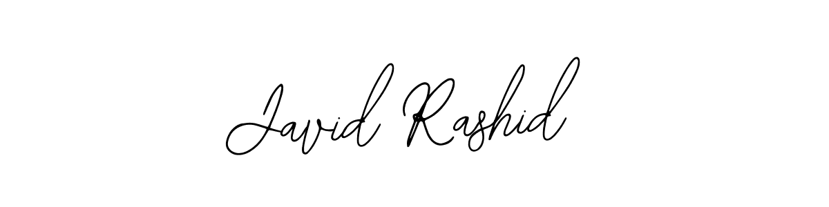 Design your own signature with our free online signature maker. With this signature software, you can create a handwritten (Bearetta-2O07w) signature for name Javid Rashid. Javid Rashid signature style 12 images and pictures png