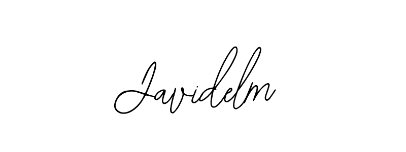 Use a signature maker to create a handwritten signature online. With this signature software, you can design (Bearetta-2O07w) your own signature for name Javidelm. Javidelm signature style 12 images and pictures png