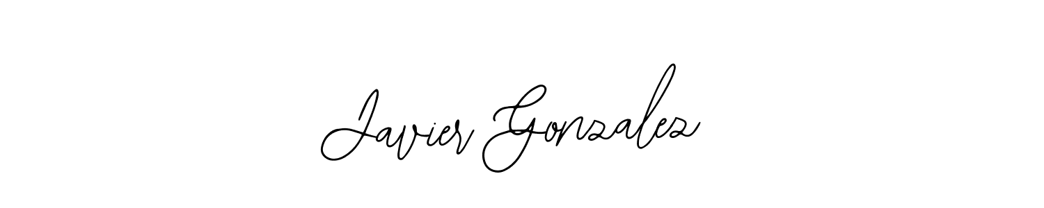 How to Draw Javier Gonzalez signature style? Bearetta-2O07w is a latest design signature styles for name Javier Gonzalez. Javier Gonzalez signature style 12 images and pictures png