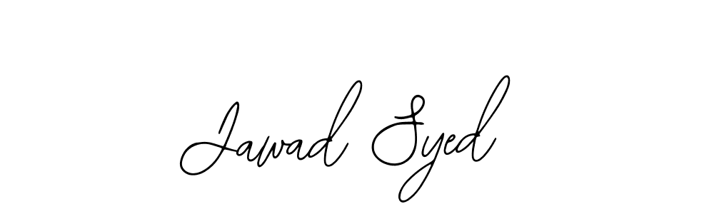 How to make Jawad Syed name signature. Use Bearetta-2O07w style for creating short signs online. This is the latest handwritten sign. Jawad Syed signature style 12 images and pictures png