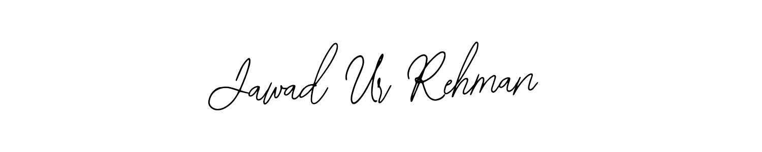 Use a signature maker to create a handwritten signature online. With this signature software, you can design (Bearetta-2O07w) your own signature for name Jawad Ur Rehman. Jawad Ur Rehman signature style 12 images and pictures png