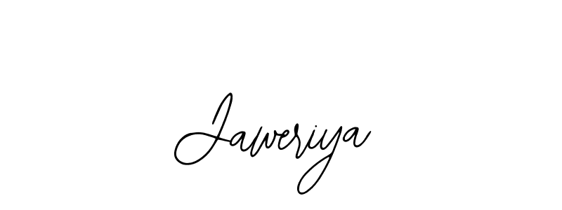 Design your own signature with our free online signature maker. With this signature software, you can create a handwritten (Bearetta-2O07w) signature for name Jaweriya. Jaweriya signature style 12 images and pictures png