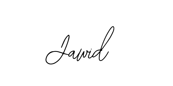 The best way (Bearetta-2O07w) to make a short signature is to pick only two or three words in your name. The name Jawid  include a total of six letters. For converting this name. Jawid  signature style 12 images and pictures png