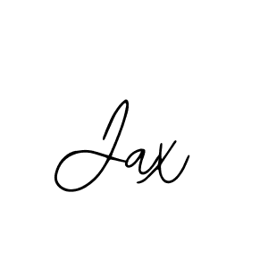 You should practise on your own different ways (Bearetta-2O07w) to write your name (Jax) in signature. don't let someone else do it for you. Jax signature style 12 images and pictures png