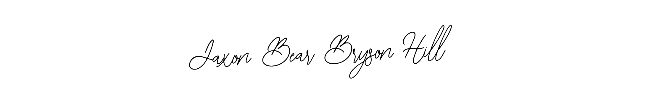 Make a short Jaxon Bear Bryson Hill signature style. Manage your documents anywhere anytime using Bearetta-2O07w. Create and add eSignatures, submit forms, share and send files easily. Jaxon Bear Bryson Hill signature style 12 images and pictures png