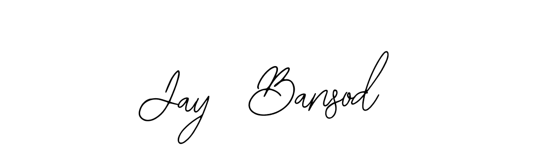 Also we have Jay  Bansod name is the best signature style. Create professional handwritten signature collection using Bearetta-2O07w autograph style. Jay  Bansod signature style 12 images and pictures png