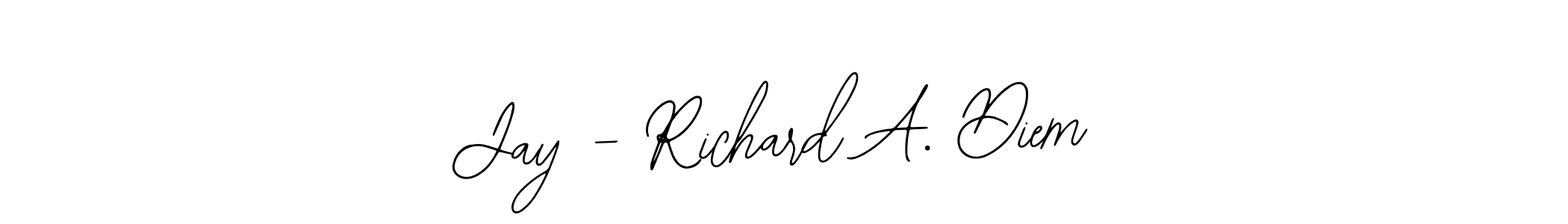 Best and Professional Signature Style for Jay - Richard A. Diem. Bearetta-2O07w Best Signature Style Collection. Jay - Richard A. Diem signature style 12 images and pictures png