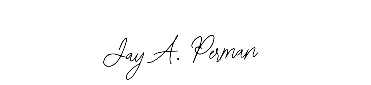 Create a beautiful signature design for name Jay A. Perman. With this signature (Bearetta-2O07w) fonts, you can make a handwritten signature for free. Jay A. Perman signature style 12 images and pictures png