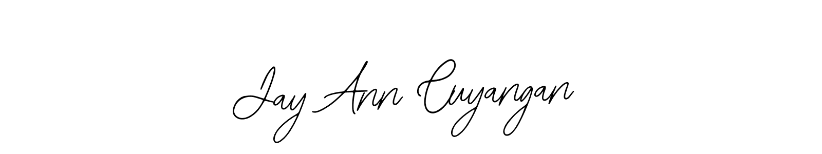 Create a beautiful signature design for name Jay Ann Cuyangan. With this signature (Bearetta-2O07w) fonts, you can make a handwritten signature for free. Jay Ann Cuyangan signature style 12 images and pictures png