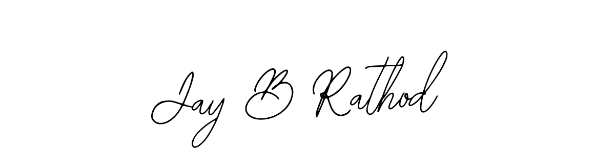 How to make Jay B Rathod name signature. Use Bearetta-2O07w style for creating short signs online. This is the latest handwritten sign. Jay B Rathod signature style 12 images and pictures png