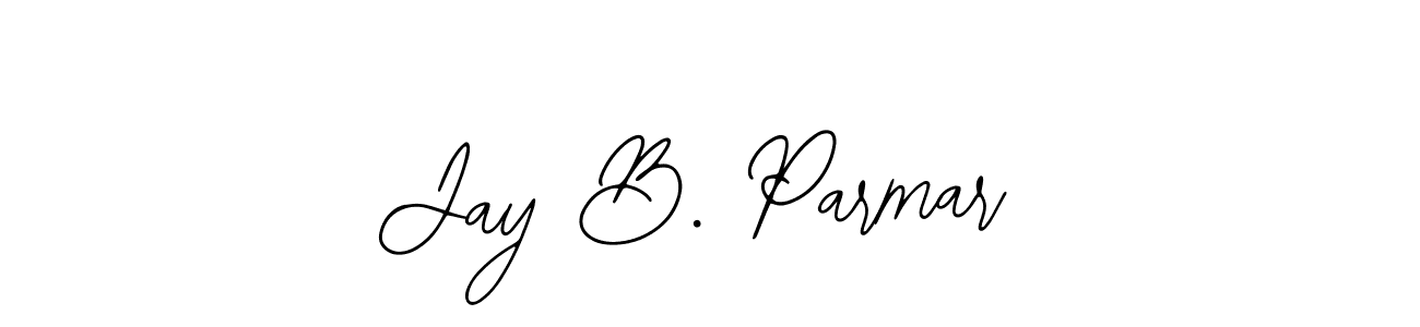 Also we have Jay B. Parmar name is the best signature style. Create professional handwritten signature collection using Bearetta-2O07w autograph style. Jay B. Parmar signature style 12 images and pictures png