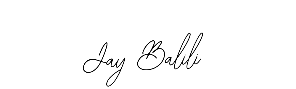 Design your own signature with our free online signature maker. With this signature software, you can create a handwritten (Bearetta-2O07w) signature for name Jay Balili. Jay Balili signature style 12 images and pictures png