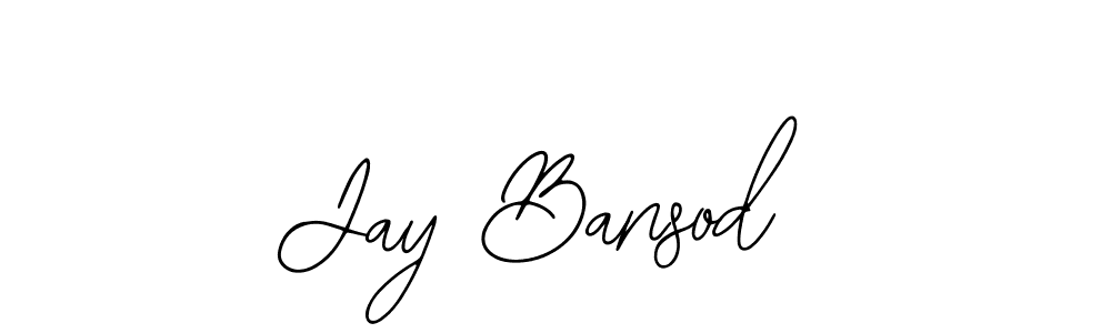 Jay Bansod stylish signature style. Best Handwritten Sign (Bearetta-2O07w) for my name. Handwritten Signature Collection Ideas for my name Jay Bansod. Jay Bansod signature style 12 images and pictures png