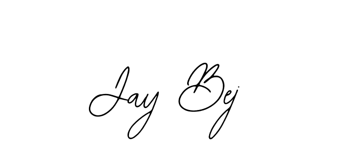 How to make Jay Bej name signature. Use Bearetta-2O07w style for creating short signs online. This is the latest handwritten sign. Jay Bej signature style 12 images and pictures png