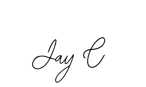 You should practise on your own different ways (Bearetta-2O07w) to write your name (Jay C) in signature. don't let someone else do it for you. Jay C signature style 12 images and pictures png