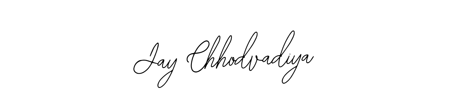 How to make Jay Chhodvadiya signature? Bearetta-2O07w is a professional autograph style. Create handwritten signature for Jay Chhodvadiya name. Jay Chhodvadiya signature style 12 images and pictures png