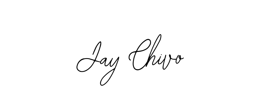 You should practise on your own different ways (Bearetta-2O07w) to write your name (Jay Chivo) in signature. don't let someone else do it for you. Jay Chivo signature style 12 images and pictures png