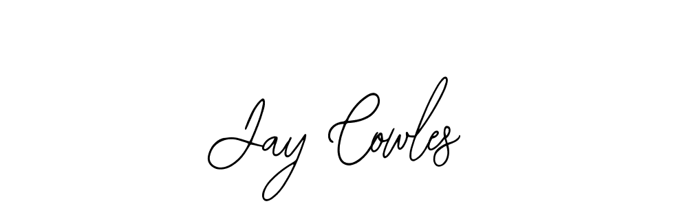 The best way (Bearetta-2O07w) to make a short signature is to pick only two or three words in your name. The name Jay Cowles include a total of six letters. For converting this name. Jay Cowles signature style 12 images and pictures png