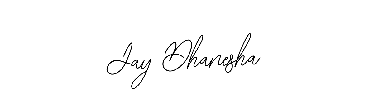 Use a signature maker to create a handwritten signature online. With this signature software, you can design (Bearetta-2O07w) your own signature for name Jay Dhanesha. Jay Dhanesha signature style 12 images and pictures png