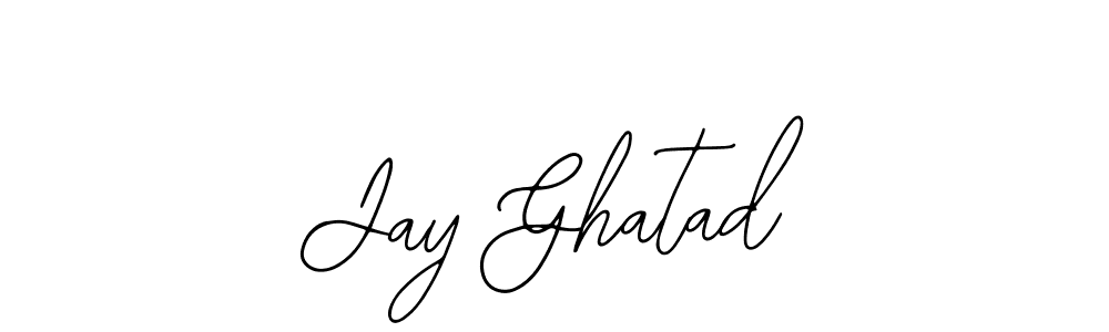 Similarly Bearetta-2O07w is the best handwritten signature design. Signature creator online .You can use it as an online autograph creator for name Jay Ghatad. Jay Ghatad signature style 12 images and pictures png