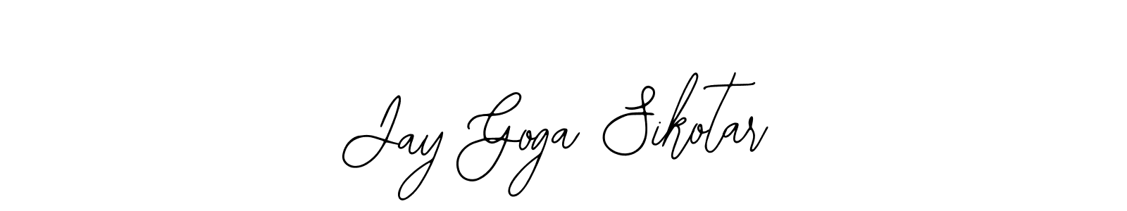 You can use this online signature creator to create a handwritten signature for the name Jay Goga Sikotar. This is the best online autograph maker. Jay Goga Sikotar signature style 12 images and pictures png