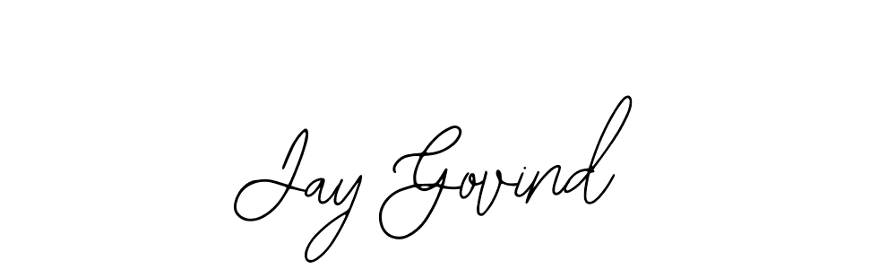 How to make Jay Govind signature? Bearetta-2O07w is a professional autograph style. Create handwritten signature for Jay Govind name. Jay Govind signature style 12 images and pictures png