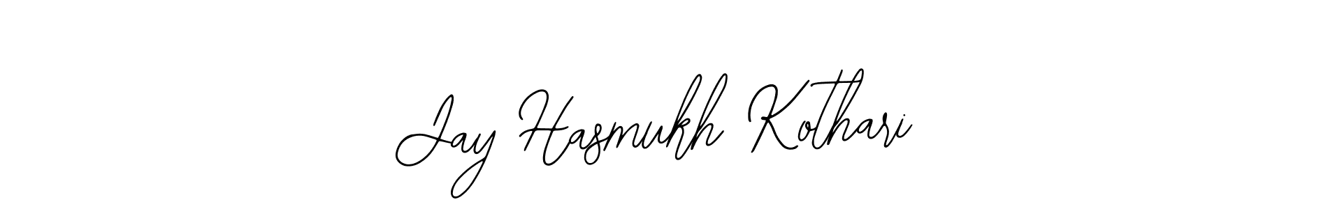 Use a signature maker to create a handwritten signature online. With this signature software, you can design (Bearetta-2O07w) your own signature for name Jay Hasmukh Kothari. Jay Hasmukh Kothari signature style 12 images and pictures png