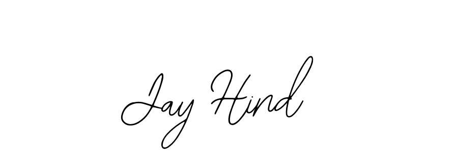 Also You can easily find your signature by using the search form. We will create Jay Hind  name handwritten signature images for you free of cost using Bearetta-2O07w sign style. Jay Hind  signature style 12 images and pictures png