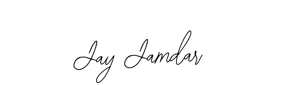 Jay Jamdar stylish signature style. Best Handwritten Sign (Bearetta-2O07w) for my name. Handwritten Signature Collection Ideas for my name Jay Jamdar. Jay Jamdar signature style 12 images and pictures png