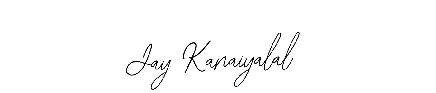 The best way (Bearetta-2O07w) to make a short signature is to pick only two or three words in your name. The name Jay Kanaiyalal include a total of six letters. For converting this name. Jay Kanaiyalal signature style 12 images and pictures png