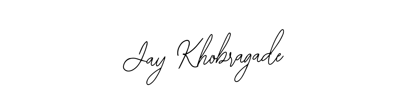 Bearetta-2O07w is a professional signature style that is perfect for those who want to add a touch of class to their signature. It is also a great choice for those who want to make their signature more unique. Get Jay Khobragade name to fancy signature for free. Jay Khobragade signature style 12 images and pictures png