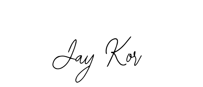 Jay Kor stylish signature style. Best Handwritten Sign (Bearetta-2O07w) for my name. Handwritten Signature Collection Ideas for my name Jay Kor. Jay Kor signature style 12 images and pictures png