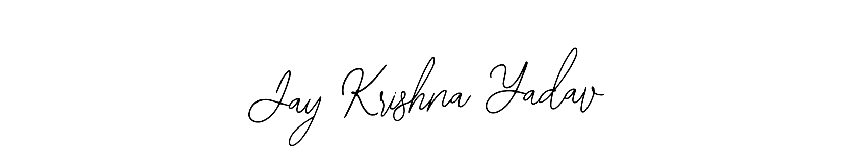 Similarly Bearetta-2O07w is the best handwritten signature design. Signature creator online .You can use it as an online autograph creator for name Jay Krishna Yadav. Jay Krishna Yadav signature style 12 images and pictures png