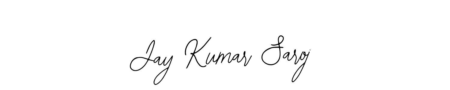 if you are searching for the best signature style for your name Jay Kumar Saroj. so please give up your signature search. here we have designed multiple signature styles  using Bearetta-2O07w. Jay Kumar Saroj signature style 12 images and pictures png