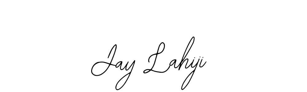 if you are searching for the best signature style for your name Jay Lahiji. so please give up your signature search. here we have designed multiple signature styles  using Bearetta-2O07w. Jay Lahiji signature style 12 images and pictures png
