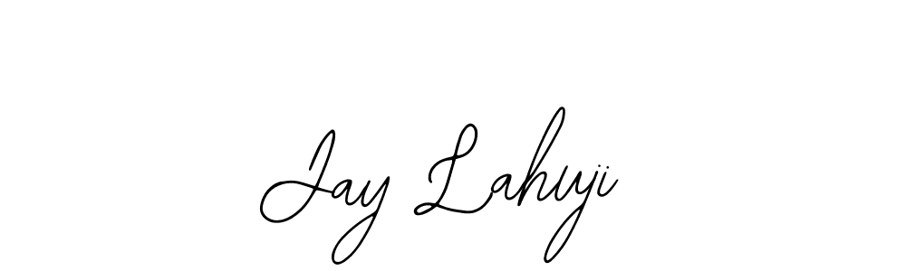 Similarly Bearetta-2O07w is the best handwritten signature design. Signature creator online .You can use it as an online autograph creator for name Jay Lahuji. Jay Lahuji signature style 12 images and pictures png