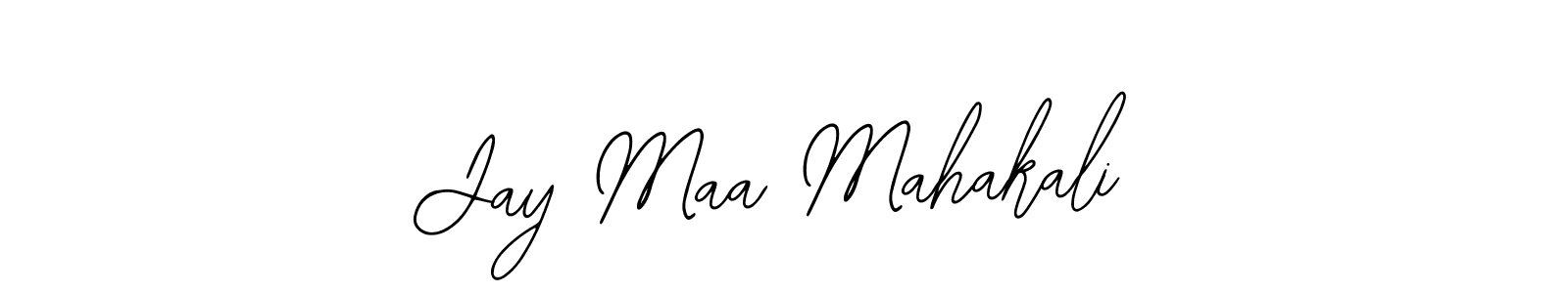 You should practise on your own different ways (Bearetta-2O07w) to write your name (Jay Maa Mahakali) in signature. don't let someone else do it for you. Jay Maa Mahakali signature style 12 images and pictures png