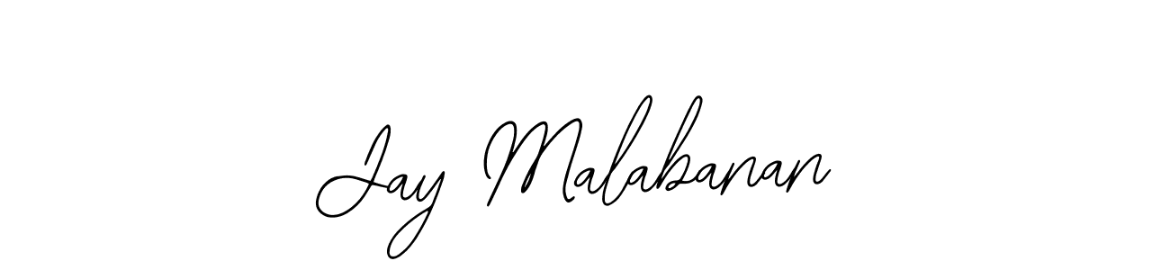 Jay Malabanan stylish signature style. Best Handwritten Sign (Bearetta-2O07w) for my name. Handwritten Signature Collection Ideas for my name Jay Malabanan. Jay Malabanan signature style 12 images and pictures png