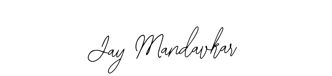 Use a signature maker to create a handwritten signature online. With this signature software, you can design (Bearetta-2O07w) your own signature for name Jay Mandavkar. Jay Mandavkar signature style 12 images and pictures png
