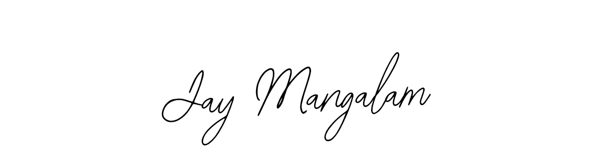 Also You can easily find your signature by using the search form. We will create Jay Mangalam name handwritten signature images for you free of cost using Bearetta-2O07w sign style. Jay Mangalam signature style 12 images and pictures png