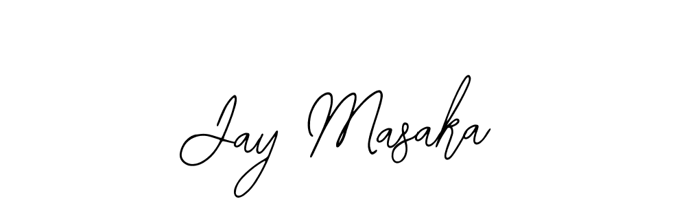 The best way (Bearetta-2O07w) to make a short signature is to pick only two or three words in your name. The name Jay Masaka include a total of six letters. For converting this name. Jay Masaka signature style 12 images and pictures png