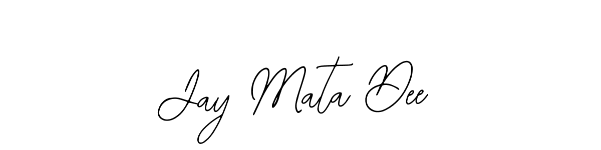 The best way (Bearetta-2O07w) to make a short signature is to pick only two or three words in your name. The name Jay Mata Dee include a total of six letters. For converting this name. Jay Mata Dee signature style 12 images and pictures png
