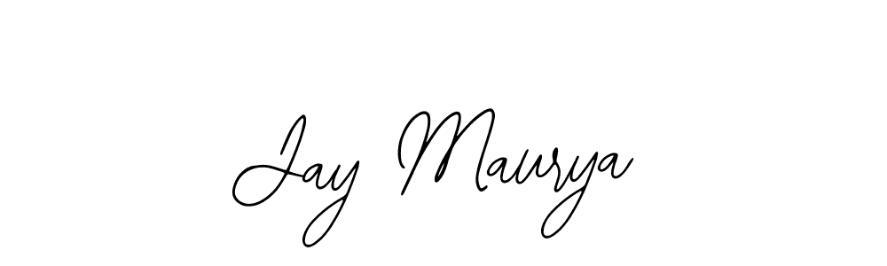 Also we have Jay Maurya name is the best signature style. Create professional handwritten signature collection using Bearetta-2O07w autograph style. Jay Maurya signature style 12 images and pictures png