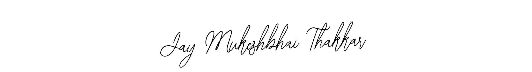 Bearetta-2O07w is a professional signature style that is perfect for those who want to add a touch of class to their signature. It is also a great choice for those who want to make their signature more unique. Get Jay Mukeshbhai Thakkar name to fancy signature for free. Jay Mukeshbhai Thakkar signature style 12 images and pictures png