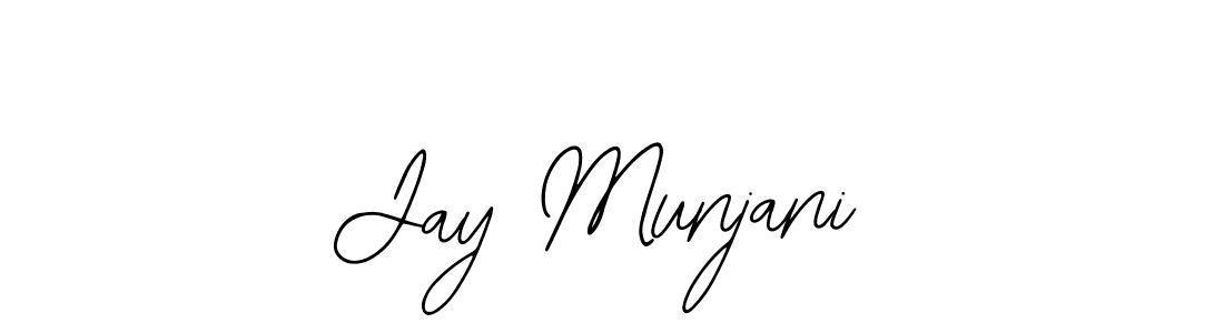 Also we have Jay Munjani name is the best signature style. Create professional handwritten signature collection using Bearetta-2O07w autograph style. Jay Munjani signature style 12 images and pictures png